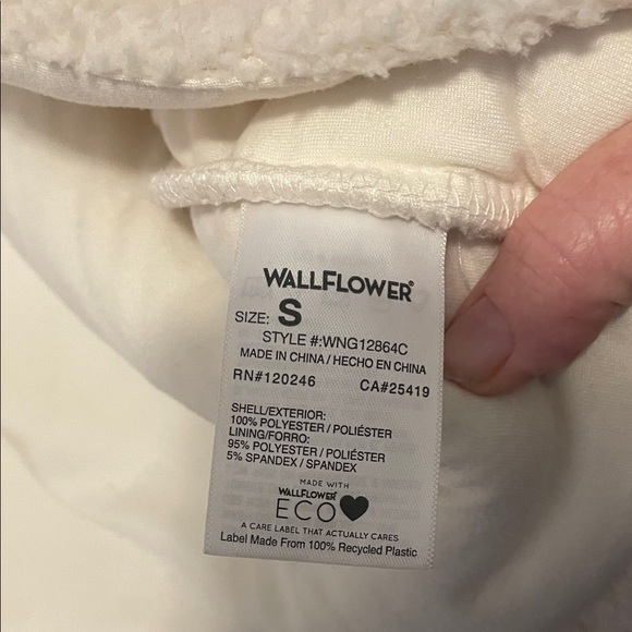 Wallflower Cream Teddy Jacket - Picture 3 of 5